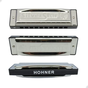 Gaita Harmonica Silver Star 504/20 A Hohner