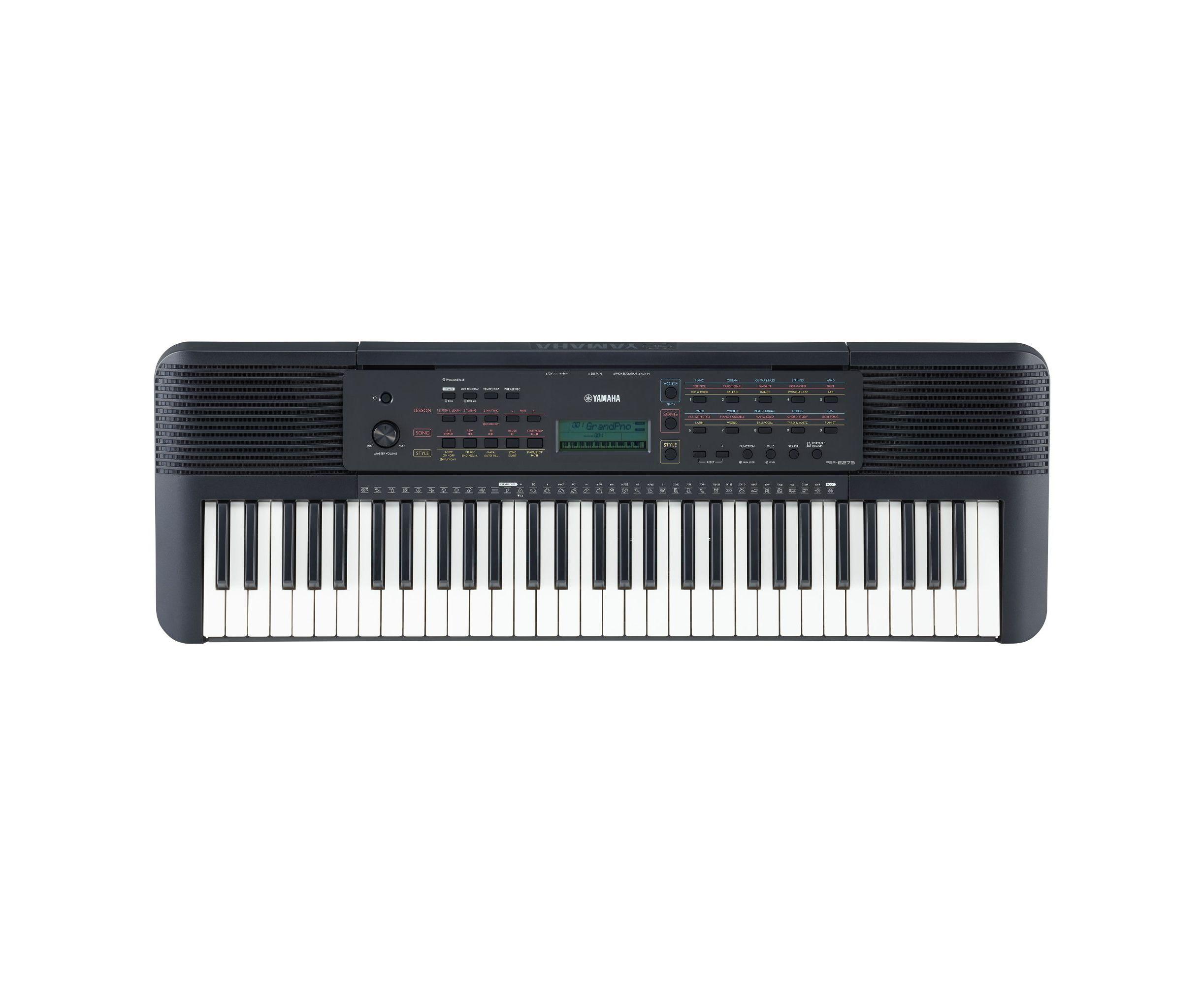 Teclado Iniciante Yamaha PSR-E473 61 Teclas Suporte Partitura