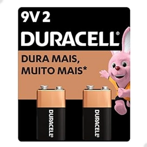 Bateria Alcalina Duracell 9V 2