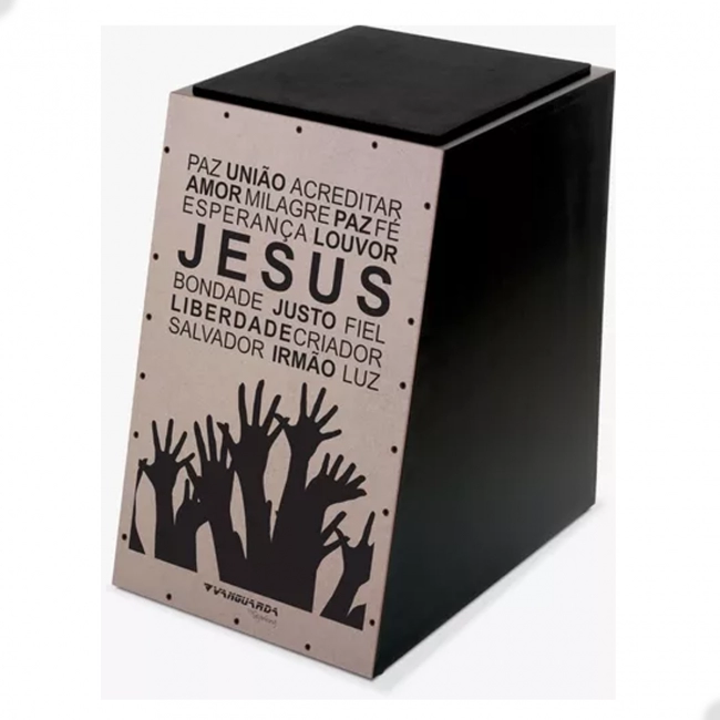 Cajon Vanguarda Gospel Jesus Acustico