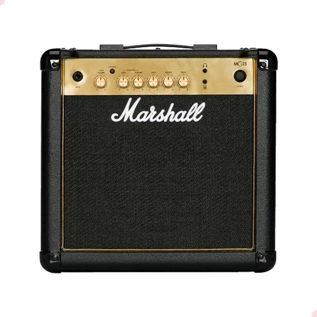 Combo para Guitarra Marshall 15W MG15 GOLD 