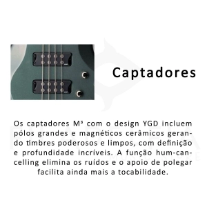 Contra Baixo 4 Cordas Yamaha TRBX 304 MG