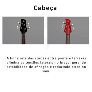 Contra Baixo 4 Cordas Yamaha TRBX 304 MG