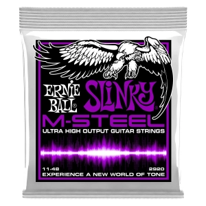 Encordoamento Guitarra Ernie Ball 011 Slinky M-Steel