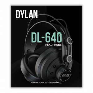 Fone de Ouvido Estéreo Studio Dylan DL-640