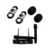 Kit Com 1 Microfone S/fio Duplo Kadosh K502m Com Acessórios