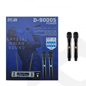 Kit Microfone Dylan D-9000S + Fone D-215 + 2 Cabos Xlr/Xlr 1M