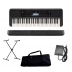 Kit Teclado Psr-E383 + Pedal + Suporte + Capa