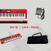 Kit Teclado Xps- 10 + Fone + Pedal