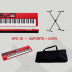 Kit Teclado Xps- 10 + Suporte + Capa