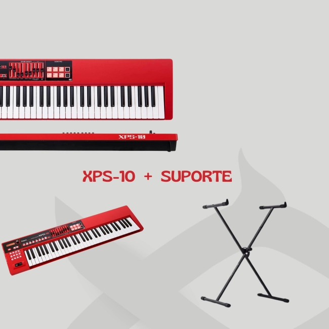 Kit Teclado Xps- 10 + Suporte