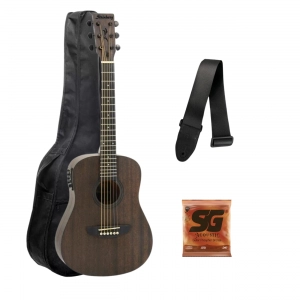 Kit Violão Strinberg Forest FS3C TOS CLASSICO + Corda SG + Correia + Capa 