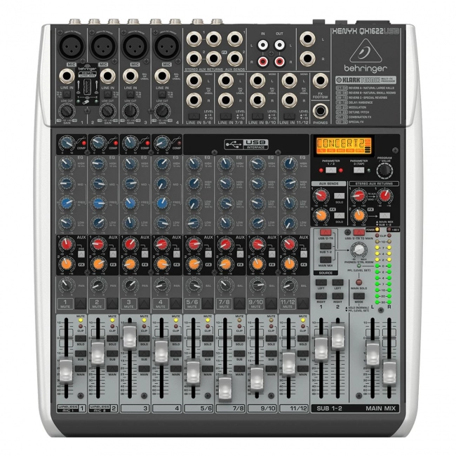 Mesa de Som Behringer QX1622USB