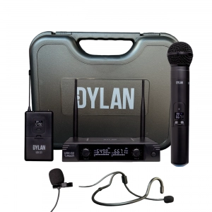 Microfone Sem Fio UHF Dylan Udx-05 Multi