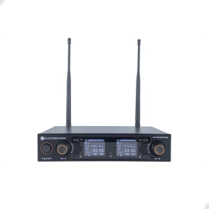 Microfone Sem Fio Uhf Kadosh K-502hh Digital Duplo Headest/Cabeça