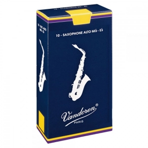 Palheta Sax Alto Tradicional Vandoren n° 2 - Caixa (10)