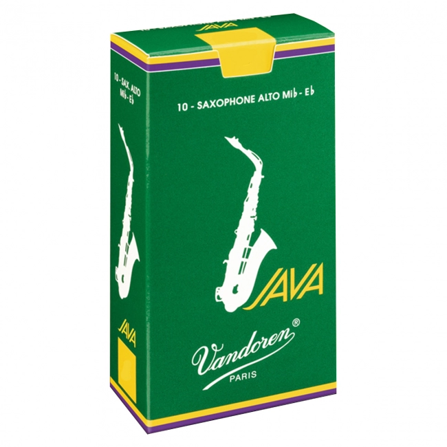 Palheta Sax Alto Vandoren Java n° 1,5 Caixa (10)