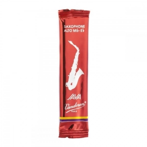 Palheta Sax Alto Vandoren Java Red n° 2,5 Caixa (10)