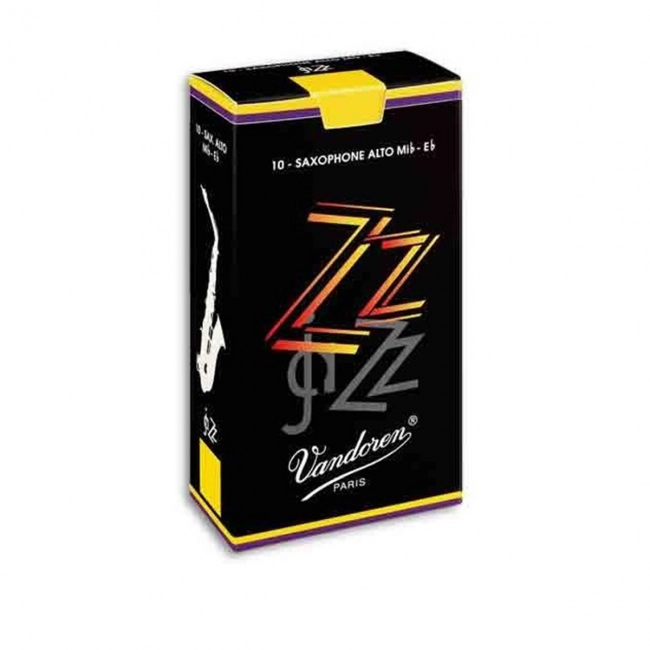 Palheta Sax Alto Vandoren Jazz (Zz) 1,5 Caixa (10)