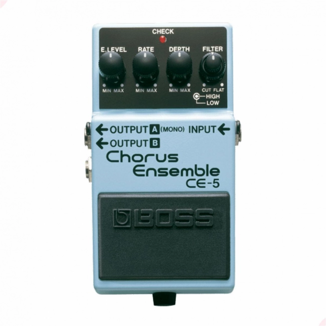 Pedal de Chorus Estéreo BOSS CE-5 Chorus Ensemble