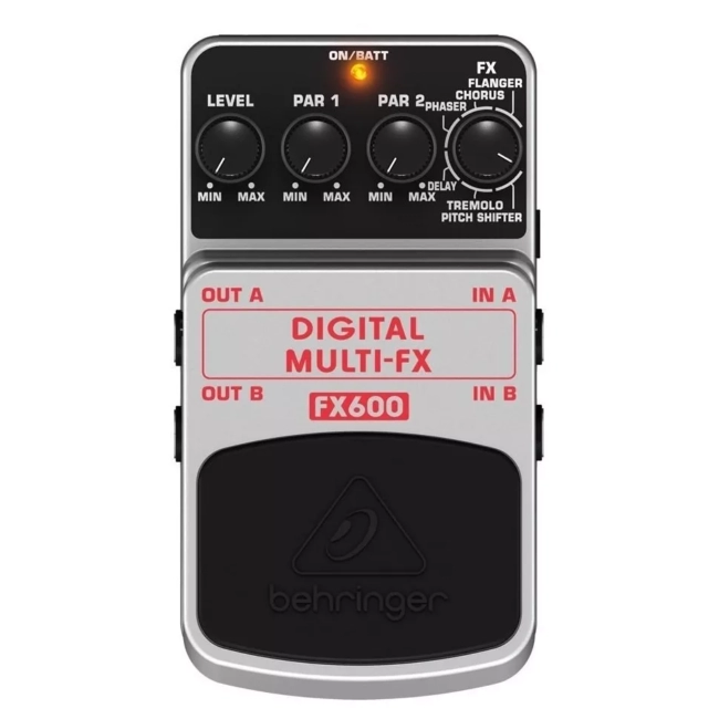 Pedal de Efeito FX600 Multi Efeitos Behringer