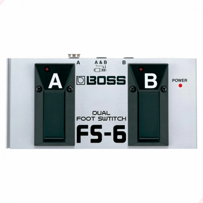 Pedal de Footswitch Duplo BOSS FS-6