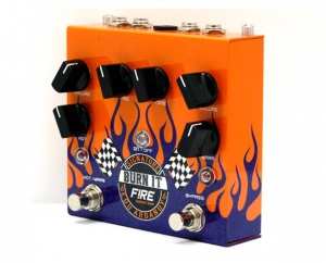 Pedal de Overdrive Fire Burn It Edu Ardanuy