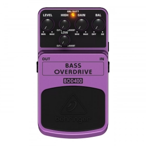 Pedal P/ Contrabaixo BOD400 Overdrive Bass