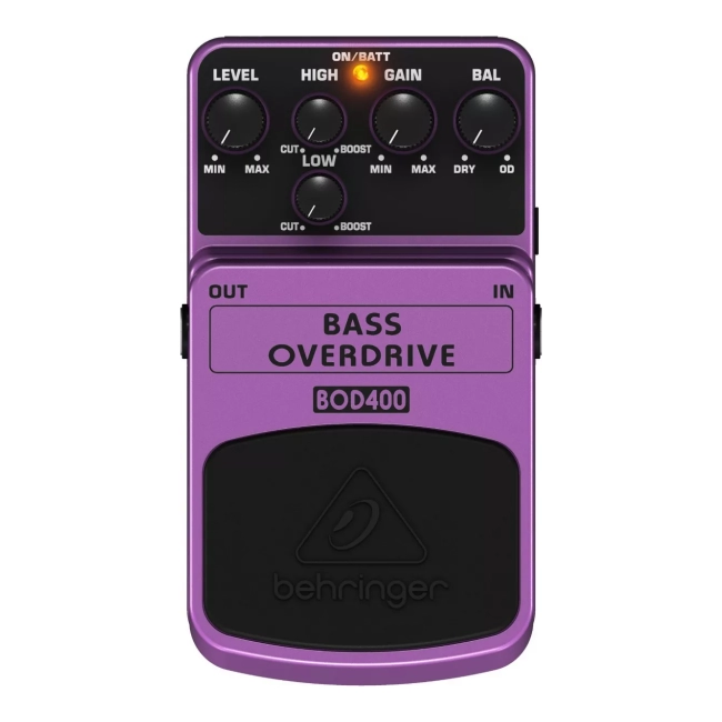 Pedal P/ Contrabaixo BOD400 Overdrive Bass