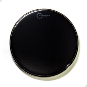 Pele 12 Reflector Black Drumhead Aquarian