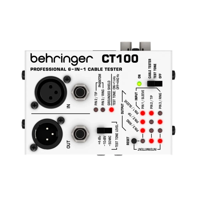 Testador P/ Cabo CT-100 Behringer