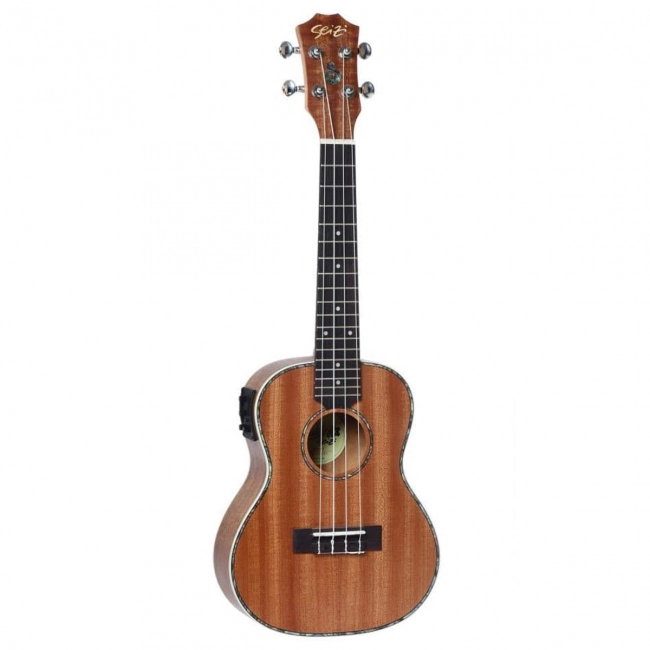 Ukulele Elétrico Concert Seizi Maui Plus Sapele c/ Bag