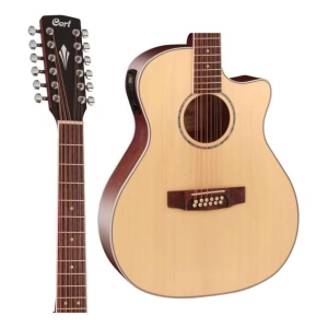 Violão Cort Eletroacústico 12 Cordas De Aço Ga Medx12 Op