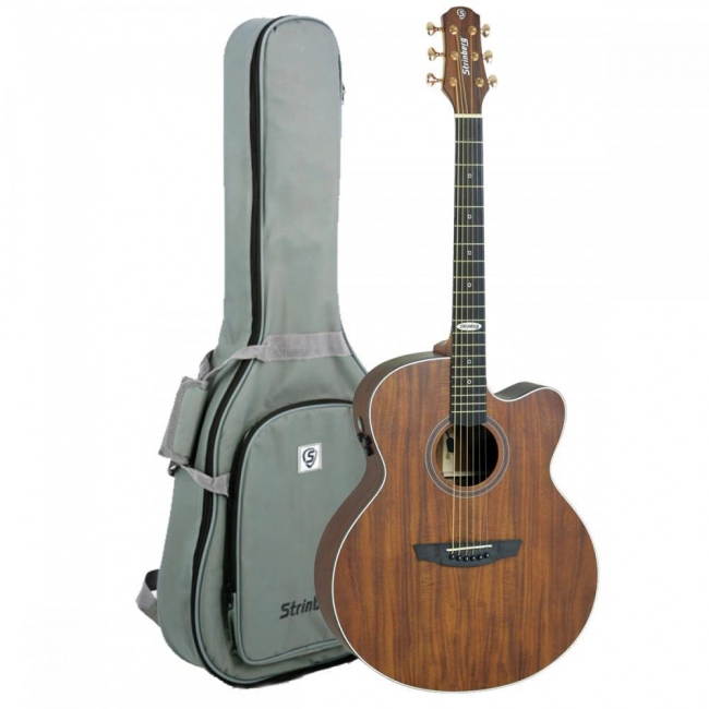 Violão Strinberg SJ300c KS KOA Jumbo Aço